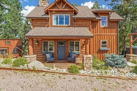 Cabin~Views~Heart Of Town~W&D~Fireplace~Kitchen